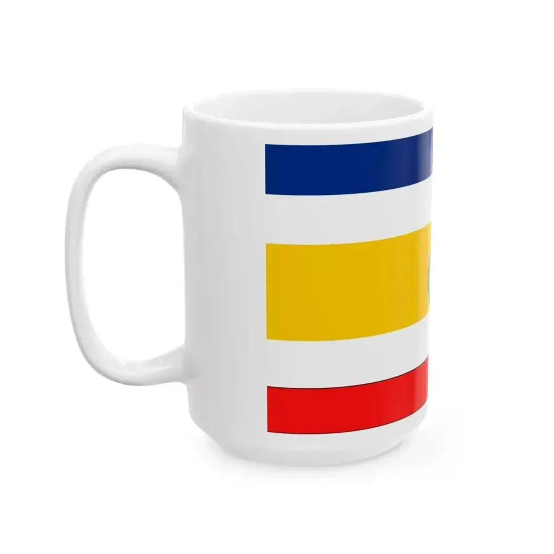 Flag of Granada Nicaragua (Nicaragua) White Coffee Mug - Go Mug Yourself