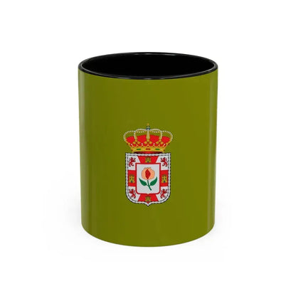 Flag of Granada Spain - Accent Coffee Mug 11oz Black - Go Mug Yourself