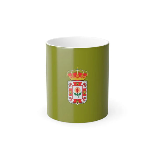 Flag of Granada Spain - Color Changing Coffee Mug-11oz-Go Mug Yourself