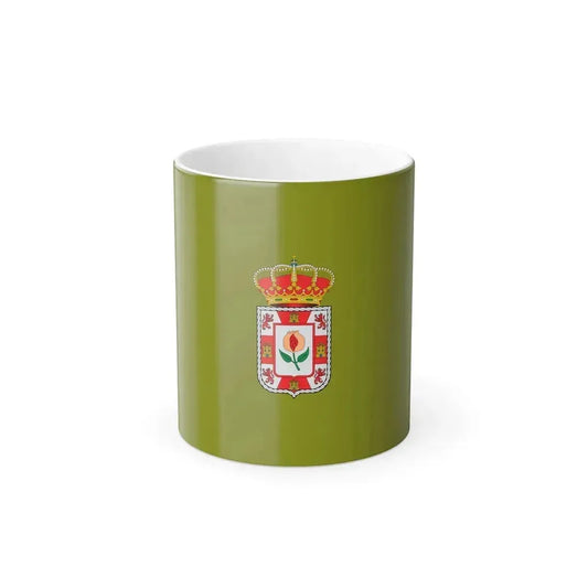 Flag of Granada Spain - Color Changing Coffee Mug 11oz - Go Mug Yourself