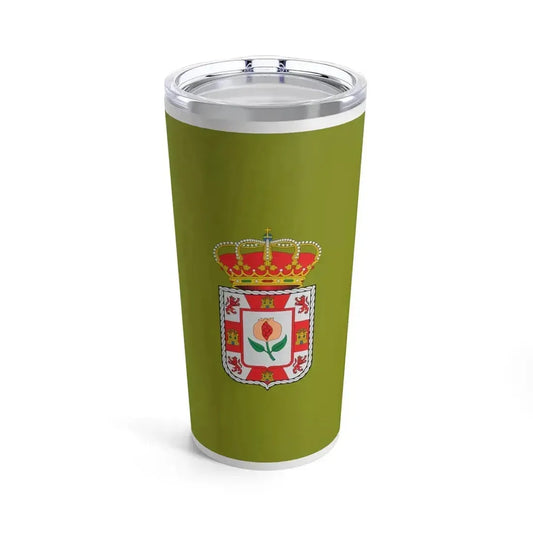 Flag of Granada Spain - Tumbler 20oz 20oz - Go Mug Yourself