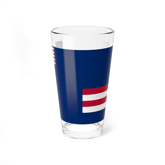 Flag of Grand Bassa County (Liberia) Pint Glass 16oz 16oz - Go Mug Yourself