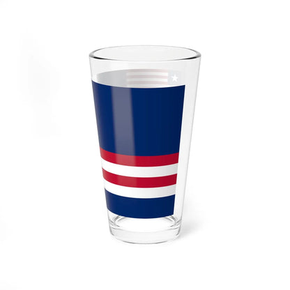 Flag of Grand Bassa County (Liberia) Pint Glass 16oz - Go Mug Yourself