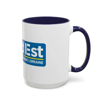 Flag of Grand Est France - Accent Coffee Mug - Go Mug Yourself
