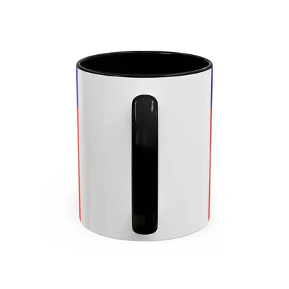 Flag of Grand Lyon France 2 - Accent Coffee Mug - Go Mug Yourself
