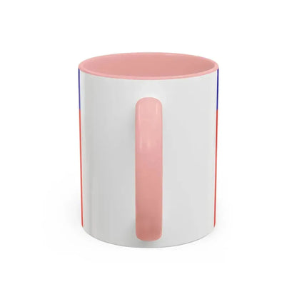 Flag of Grand Lyon France 2 - Accent Coffee Mug - Go Mug Yourself