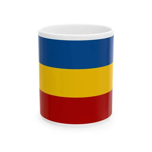 Flag of Grand National Assembly from Alba Iulia 1 (Oman) White Coffee Mug 11oz - Go Mug Yourself