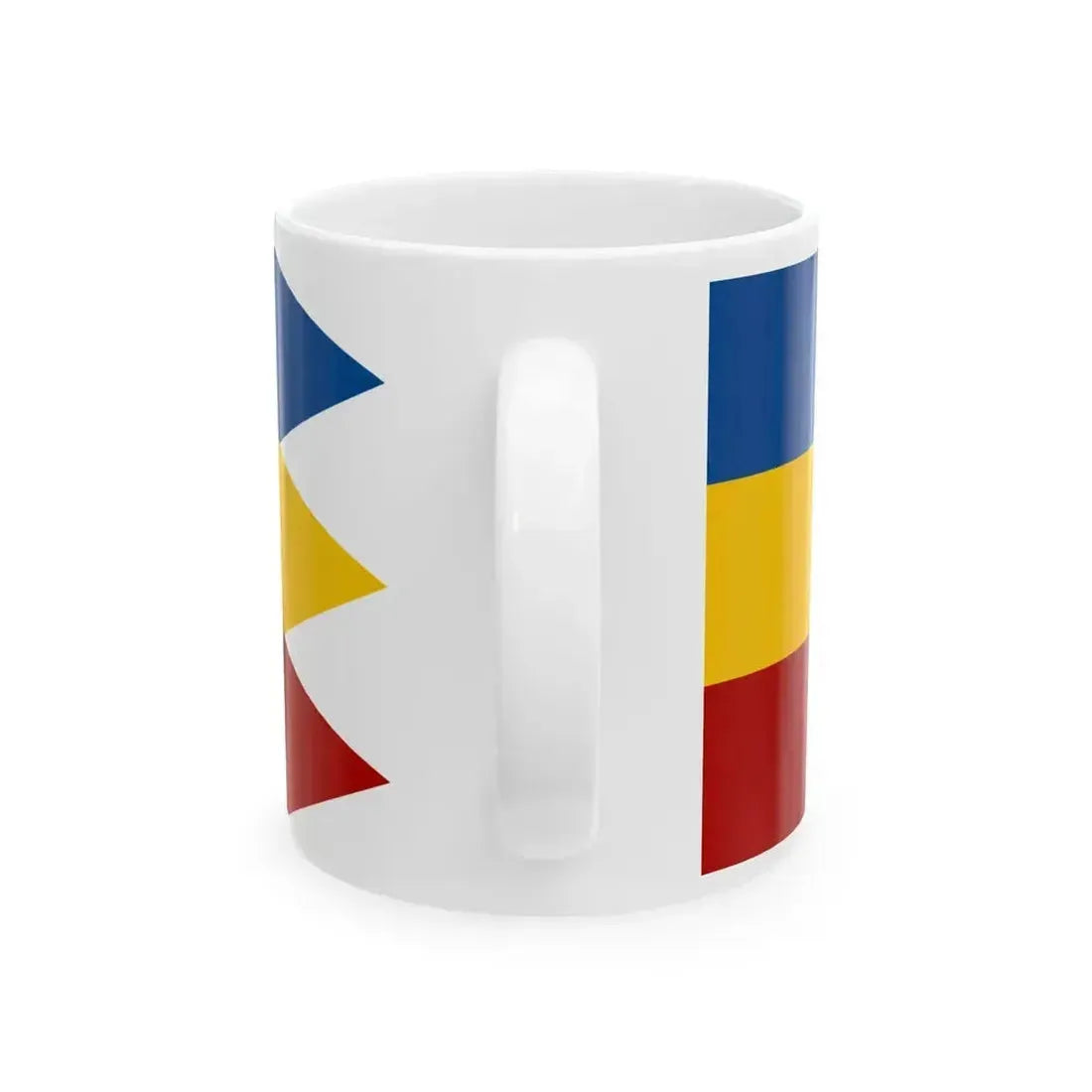 Flag of Grand National Assembly from Alba Iulia 1 (Oman) White Coffee Mug - Go Mug Yourself