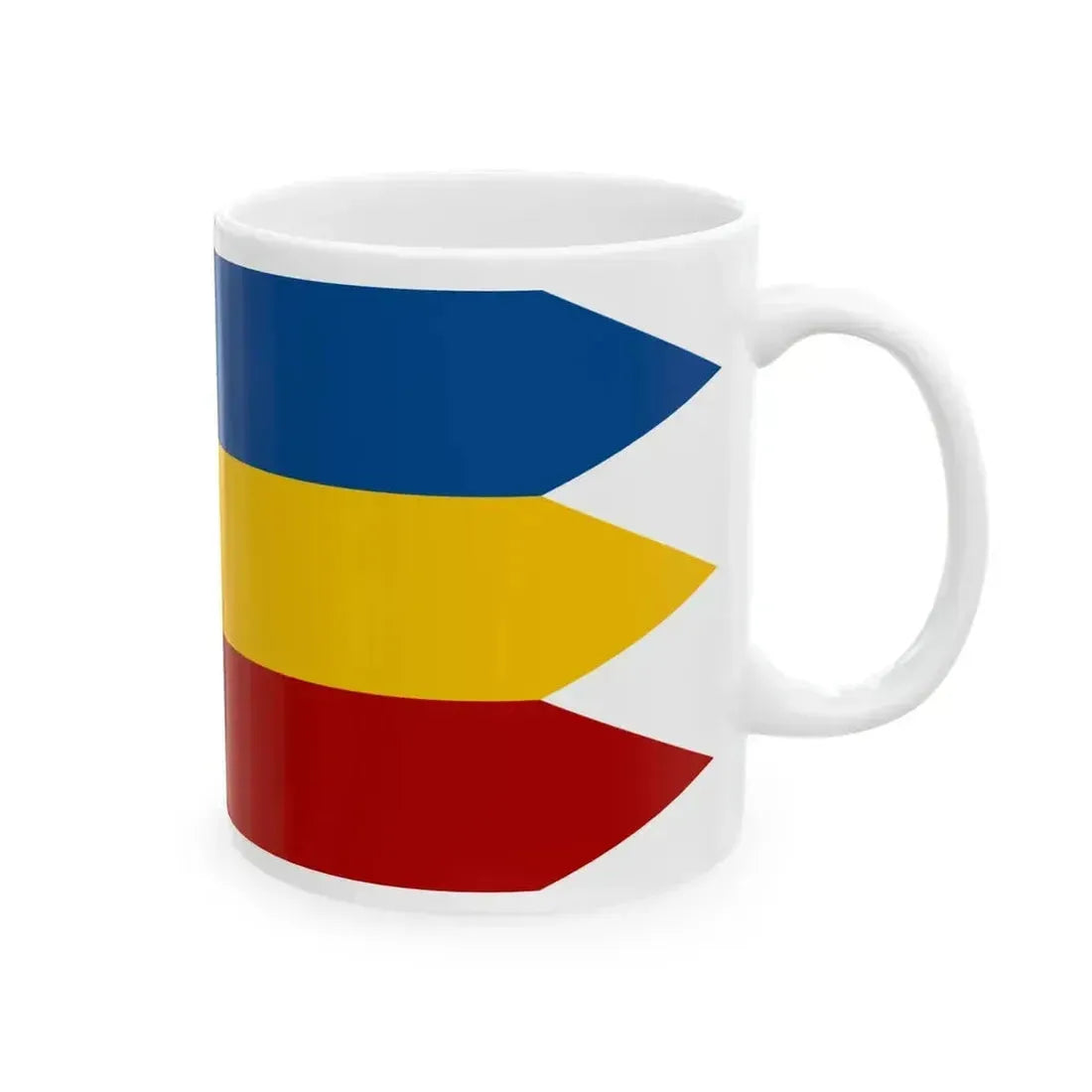 Flag of Grand National Assembly from Alba Iulia 1 (Oman) White Coffee Mug - Go Mug Yourself