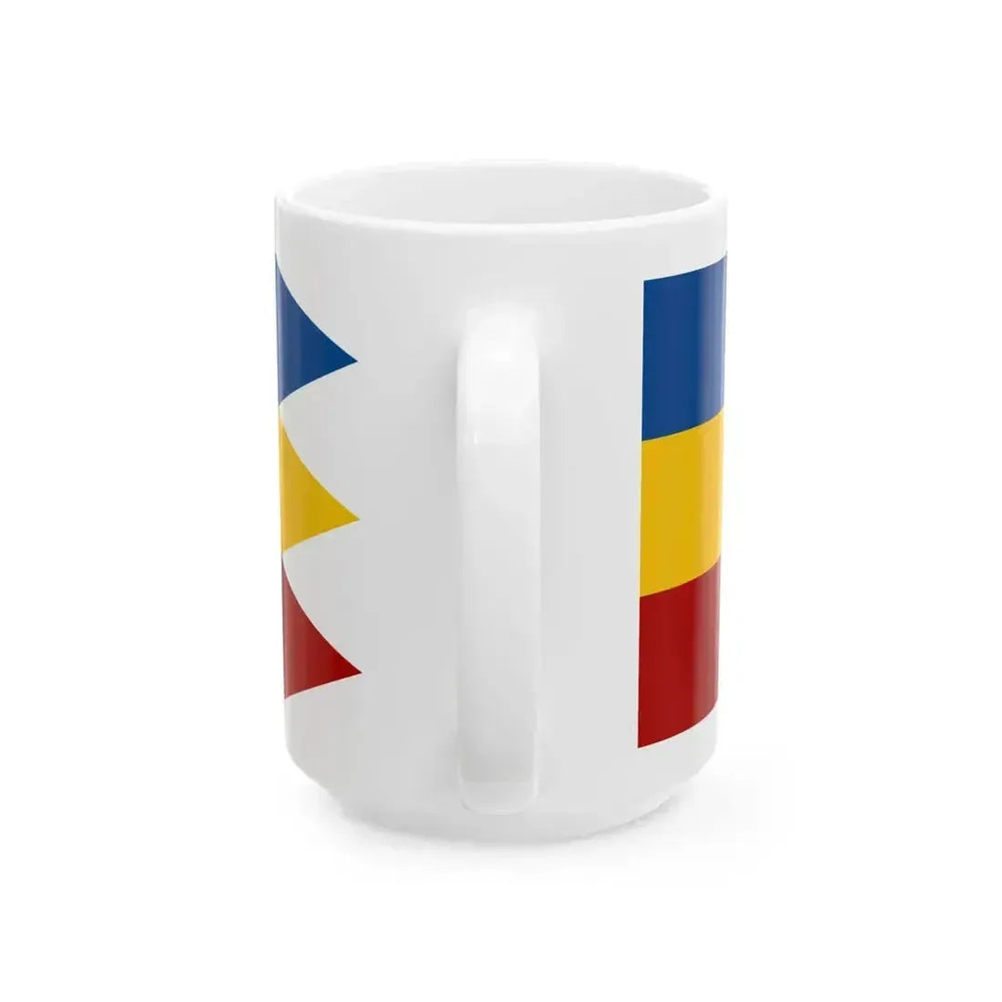 Flag of Grand National Assembly from Alba Iulia 1 (Oman) White Coffee Mug - Go Mug Yourself