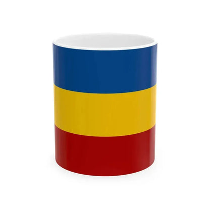 Flag of Grand National Assembly from Alba Iulia 3 (Oman) White Coffee Mug 11oz - Go Mug Yourself