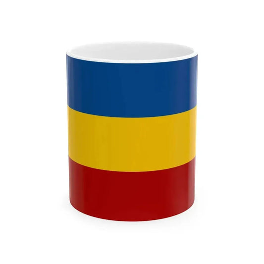 Flag of Grand National Assembly from Alba Iulia 3 (Oman) White Coffee Mug 11oz - Go Mug Yourself