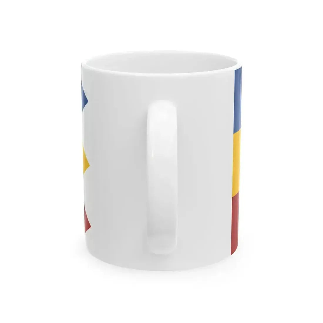 Flag of Grand National Assembly from Alba Iulia 3 (Oman) White Coffee Mug - Go Mug Yourself