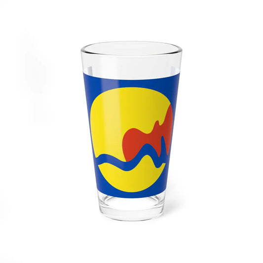 Flag of Grand Rapids Michigan (United States) Pint Glass 16oz 16oz - Go Mug Yourself