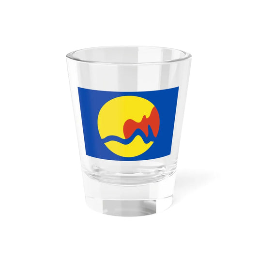 Flag of Grand Rapids Michigan (United States) Shot Glass 1.5oz 1.5oz - Go Mug Yourself