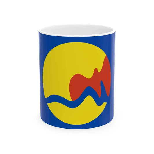 Flag of Grand Rapids Michigan (United States) White Coffee Mug 11oz - Go Mug Yourself