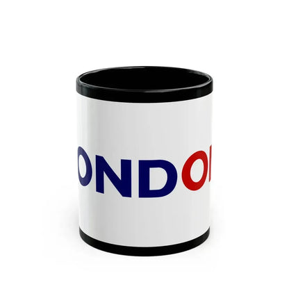 Flag of Greater London UK - Black Coffee Mug 11oz - Go Mug Yourself