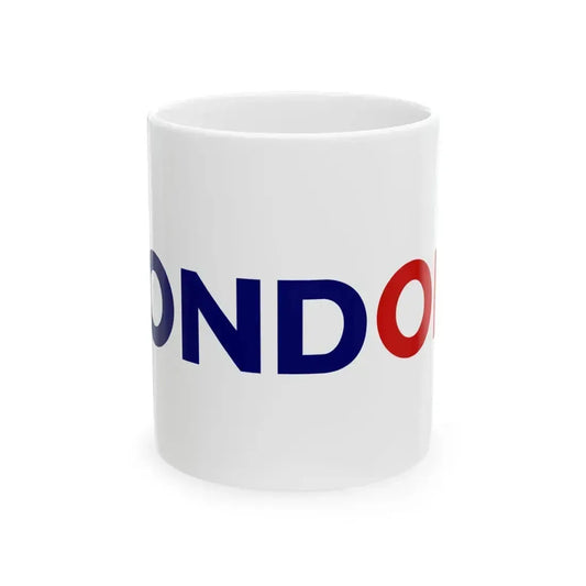 Flag of Greater London UK - White Coffee Mug 11oz - Go Mug Yourself