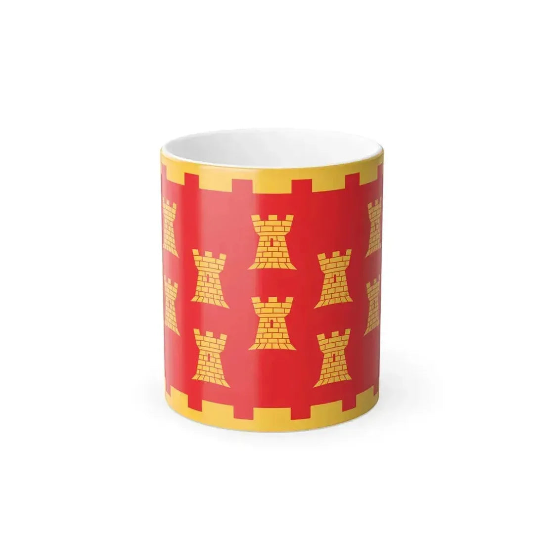 Flag of Greater Manchester UK - Color Changing Coffee Mug 11oz - Go Mug Yourself