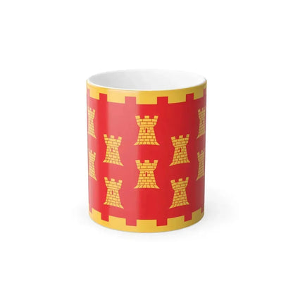 Flag of Greater Manchester UK - Color Changing Coffee Mug 11oz - Go Mug Yourself