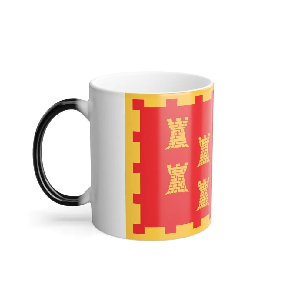 Flag of Greater Manchester UK - Color Changing Coffee Mug-Go Mug Yourself