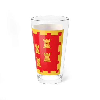 Flag of Greater Manchester UK - Pint Glass 16oz - Go Mug Yourself