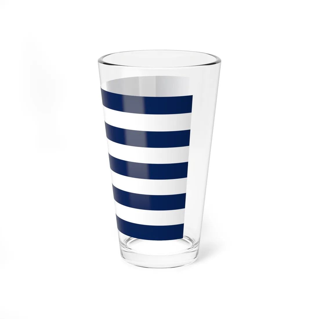 Flag of Greece 1970-1975 3-2 (Greece) Pint Glass 16oz - Go Mug Yourself