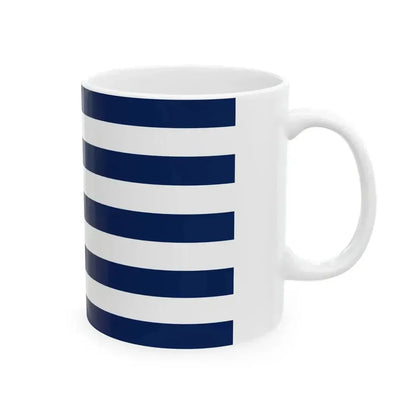 Flag of Greece 1970-1975 (Greece) White Coffee Mug - Go Mug Yourself