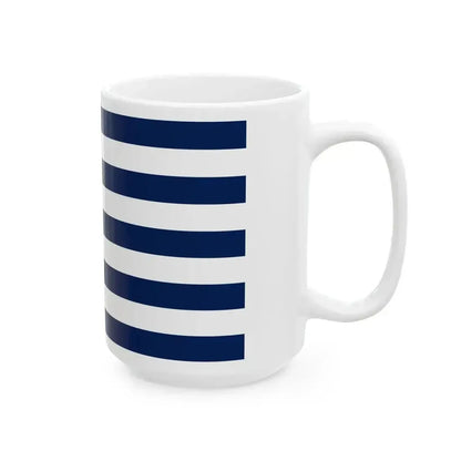 Flag of Greece 1970-1975 (Greece) White Coffee Mug - Go Mug Yourself