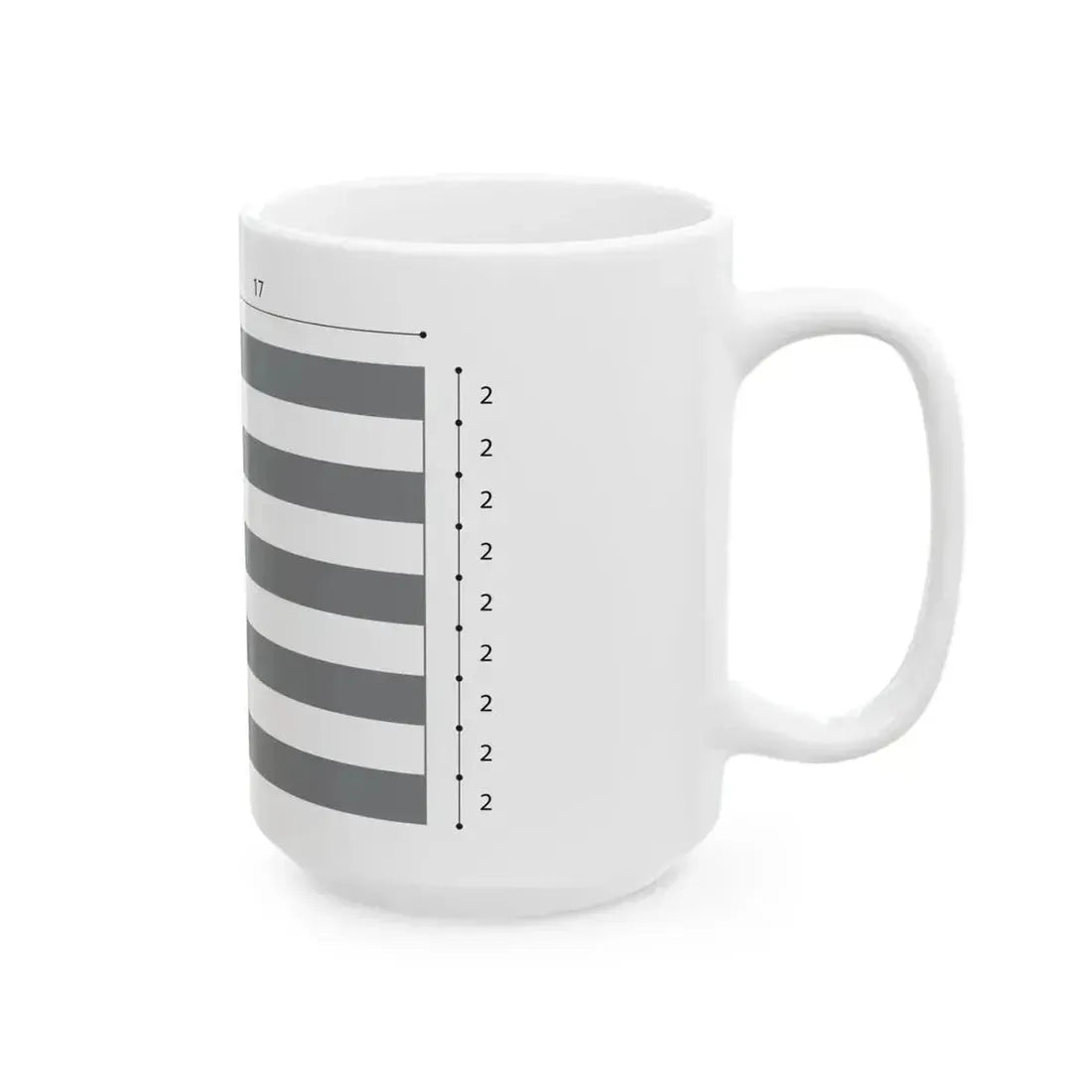 Flag of Greece construction (Greece) White Coffee Mug - Go Mug Yourself