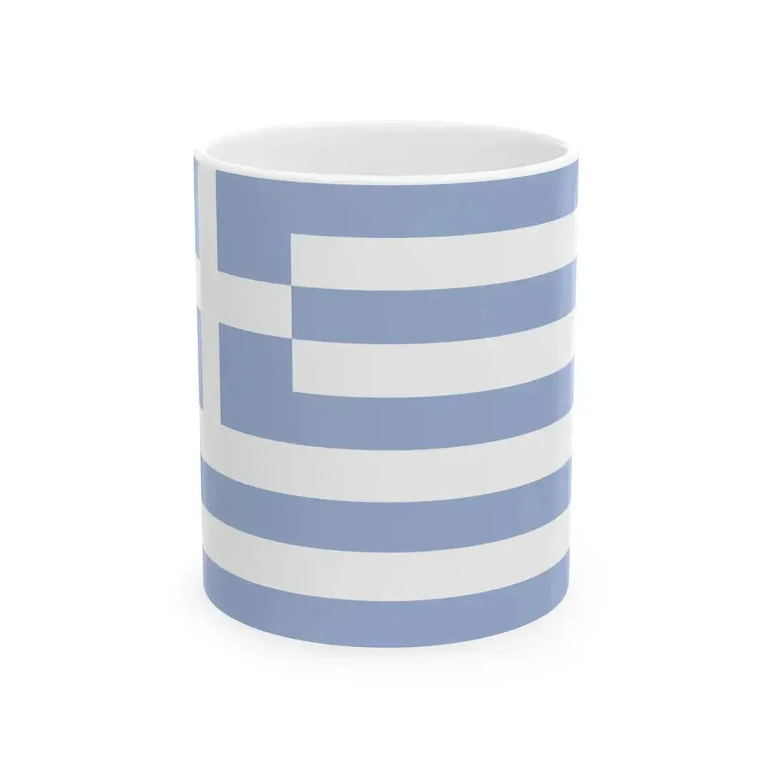 Flag of Greece WFB 2000 (Greece) White Coffee Mug 11oz - Go Mug Yourself
