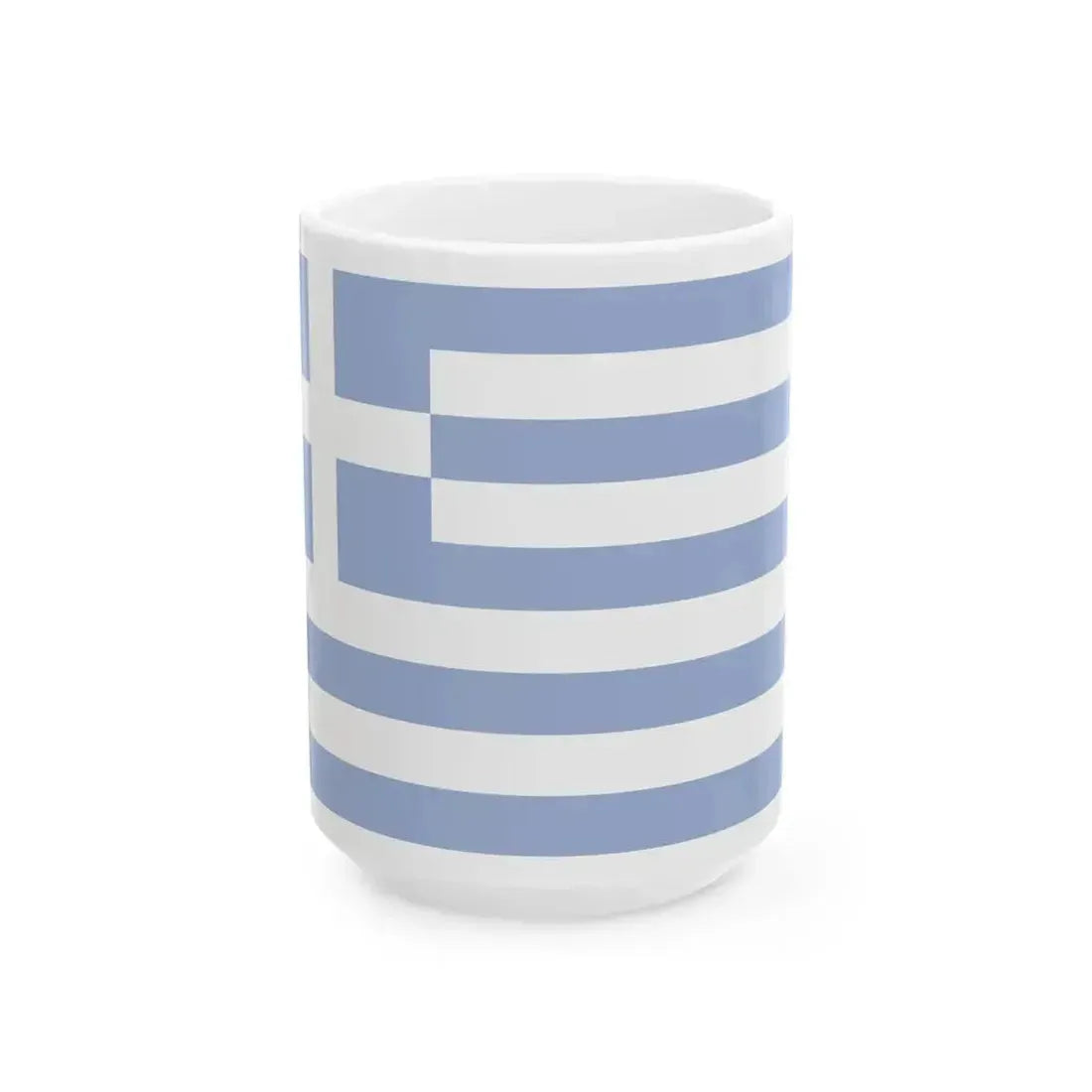 Flag of Greece WFB 2000 (Greece) White Coffee Mug 15oz - Go Mug Yourself