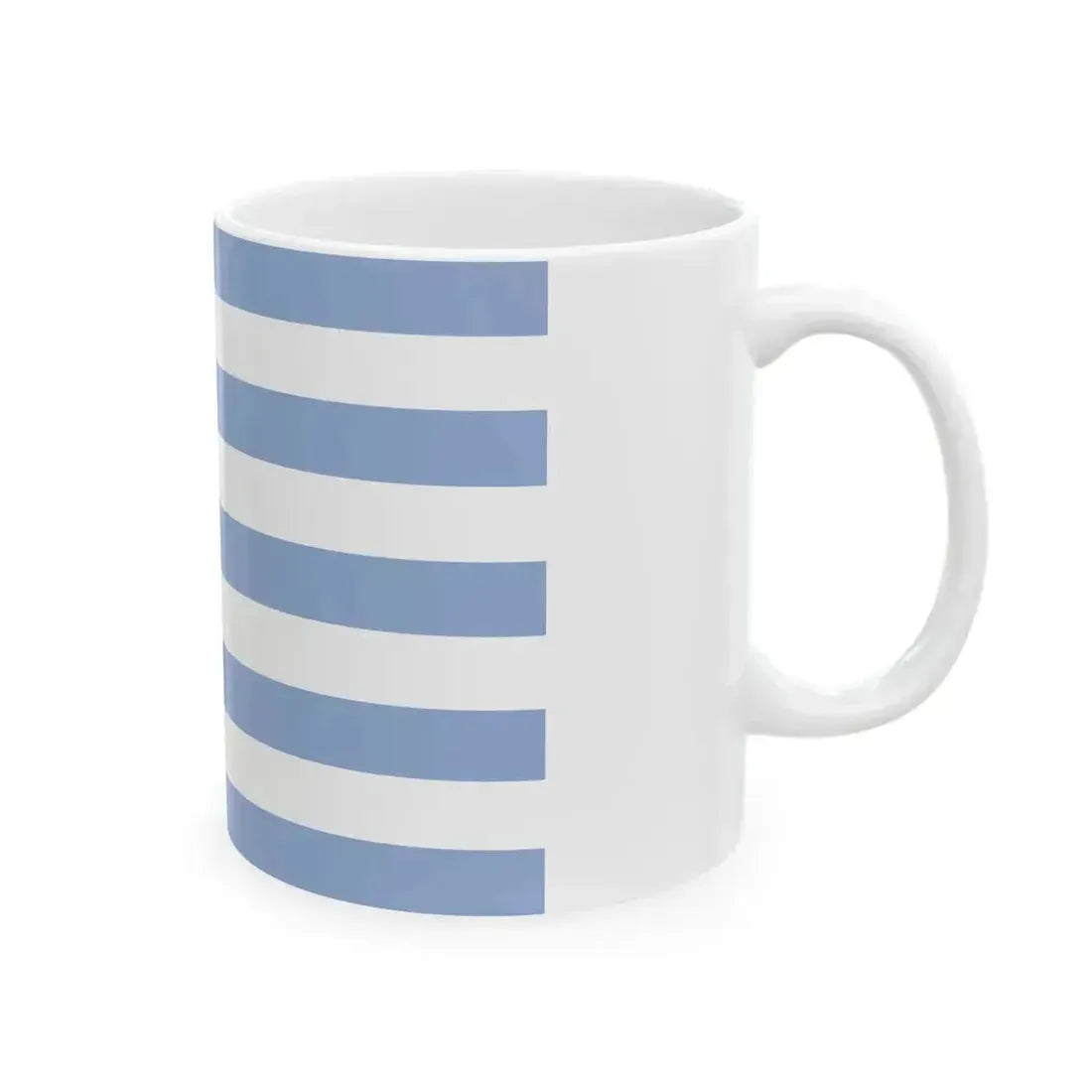 Flag of Greece WFB 2004 (Greece) White Coffee Mug - Go Mug Yourself