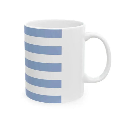 Flag of Greece WFB 2004 (Greece) White Coffee Mug - Go Mug Yourself