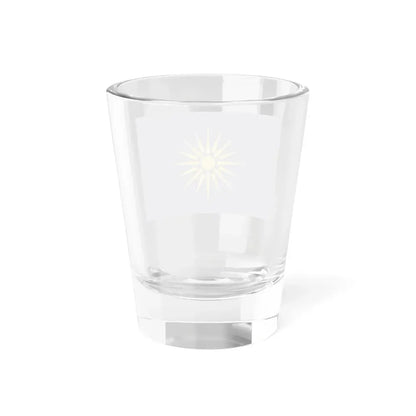 Flag of Greek Macedonia Greece - Shot Glass 1.5oz - Go Mug Yourself