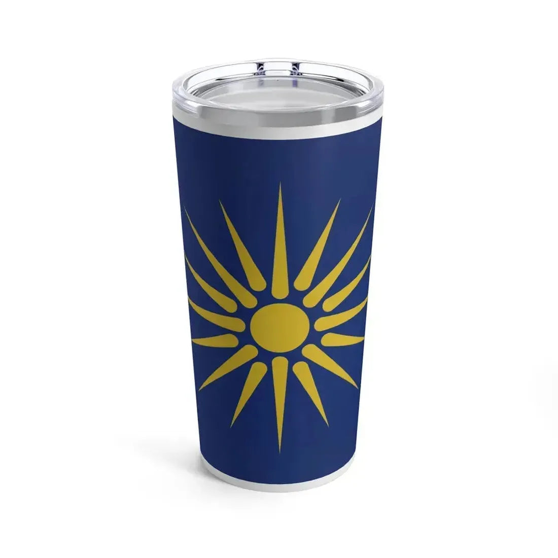 Flag of Greek Macedonia Greece - Tumbler 20oz 20oz - Go Mug Yourself