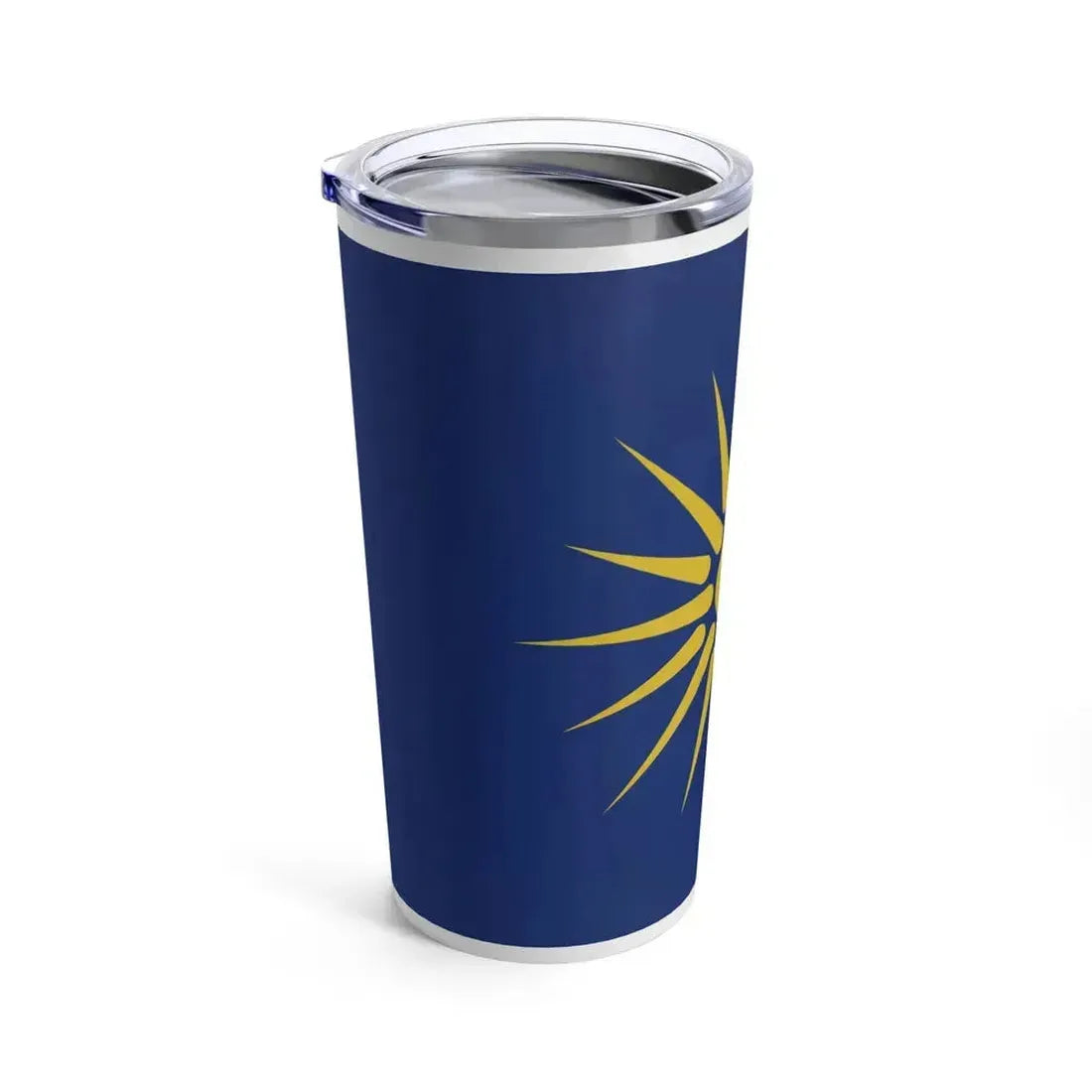 Flag of Greek Macedonia Greece - Tumbler 20oz - Go Mug Yourself