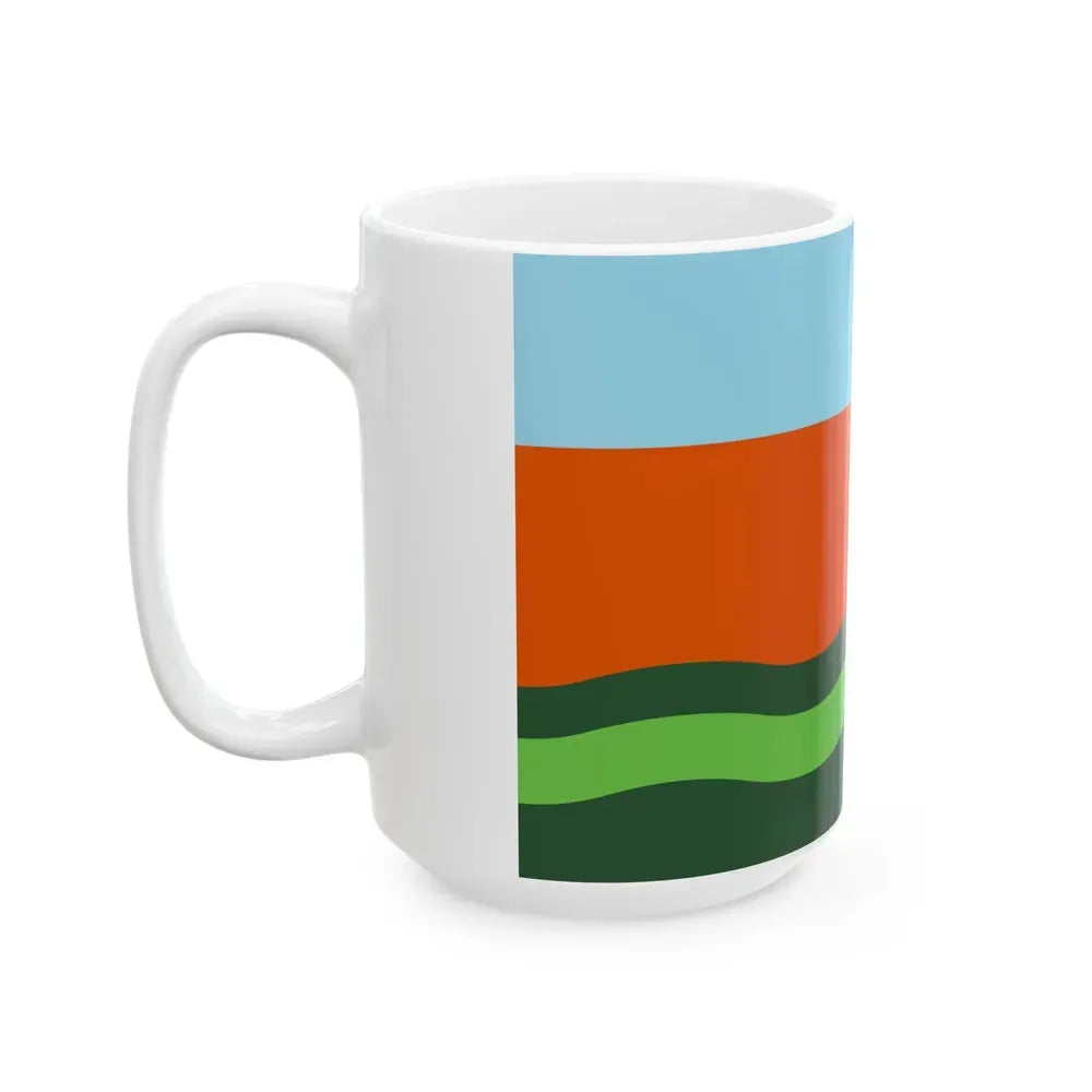 Flag of Green River Utah (United States) White Coffee Mug - Go Mug Yourself
