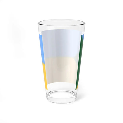 Flag of Green Ukraine (Ukraine) Pint Glass 16oz - Go Mug Yourself
