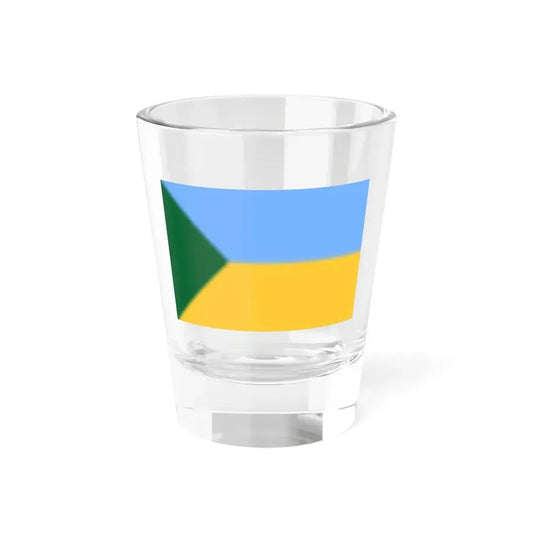Flag of Green Ukraine (Ukraine) Shot Glass 1.5oz 1.5oz - Go Mug Yourself