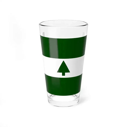 Flag of Greenbelt, Maryland - Pint Glass 16oz 16oz - Go Mug Yourself