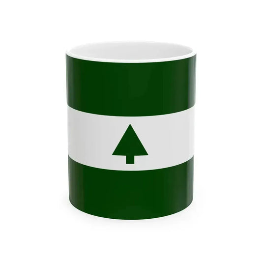 Flag of Greenbelt Maryland (United States) White Coffee Mug 11oz - Go Mug Yourself