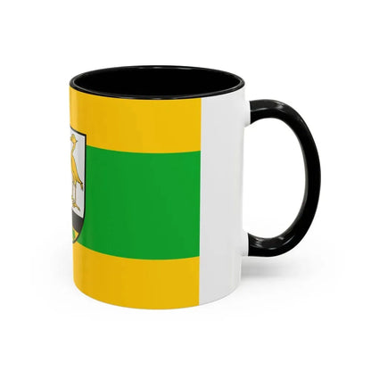 Flag of Greiz Germany - Accent Coffee Mug - Go Mug Yourself