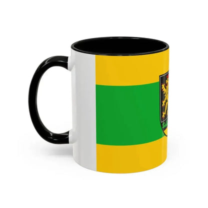 Flag of Greiz Germany - Accent Coffee Mug - Go Mug Yourself