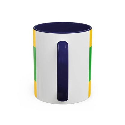 Flag of Greiz Germany - Accent Coffee Mug - Go Mug Yourself