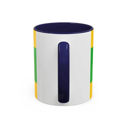 Flag of Greiz Germany - Accent Coffee Mug - Go Mug Yourself