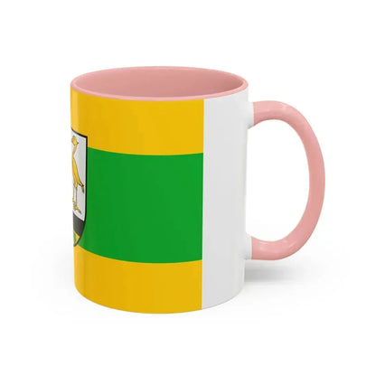 Flag of Greiz Germany - Accent Coffee Mug - Go Mug Yourself