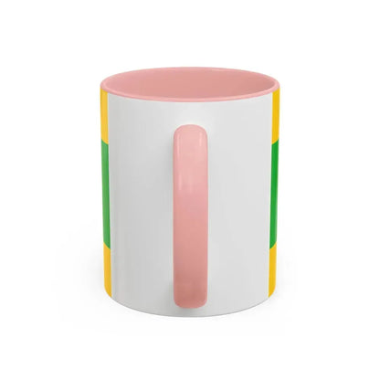 Flag of Greiz Germany - Accent Coffee Mug - Go Mug Yourself