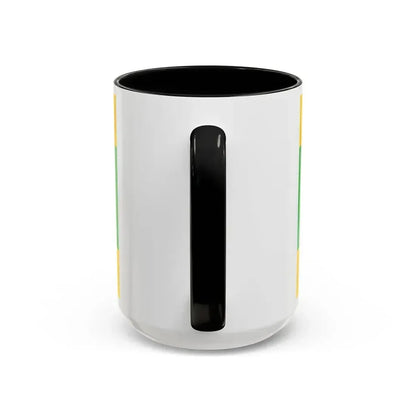 Flag of Greiz Germany - Accent Coffee Mug - Go Mug Yourself