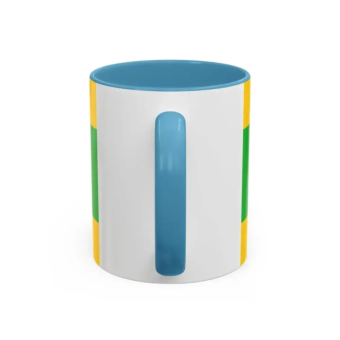 Flag of Greiz Germany - Accent Coffee Mug - Go Mug Yourself